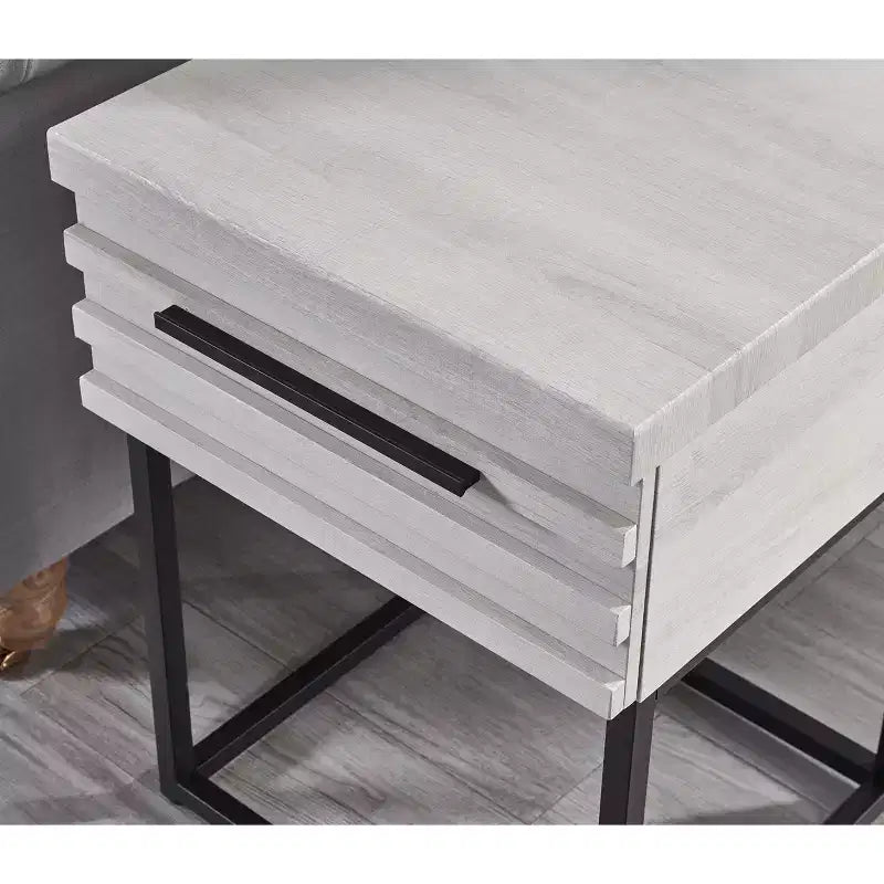 Table d'appoint de rangement contemporaine Céleste