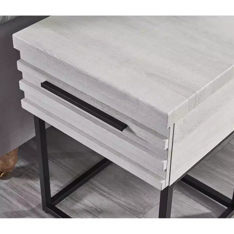 Table d'appoint de rangement contemporaine Céleste