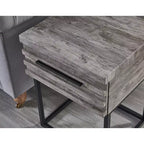 Table d'appoint de rangement contemporaine Céleste