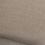 Banc rembourré Breda avec clous décoratifs, Gris antique