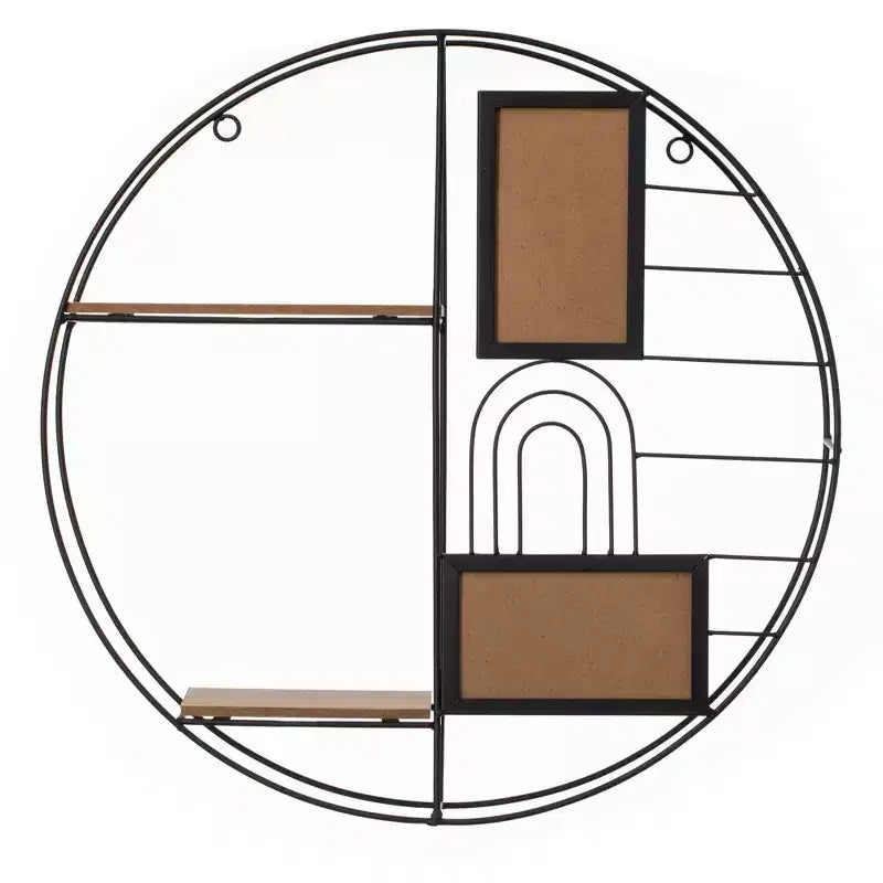 Étagère Murale Décorative Moderne - Présentoir Métallique Élégant et Multifonctionnel