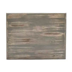Table de chevet fonctionnelle et élégante en bois gris antique pour chambre à coucher ou salon