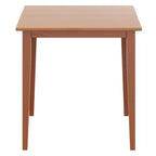 Table à manger carrée Groveland chêne clair 29,53"
