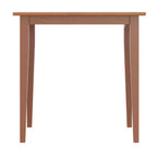 Table à manger carrée Groveland chêne clair 29,53"