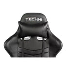 Chaise de jeu vidéo ergonomique Ts-5100 à dossier haut style course : pivotante, réglable