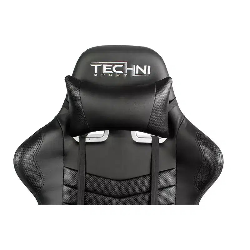 Chaise de jeu vidéo ergonomique Ts-5100 à dossier haut style course : pivotante, réglable