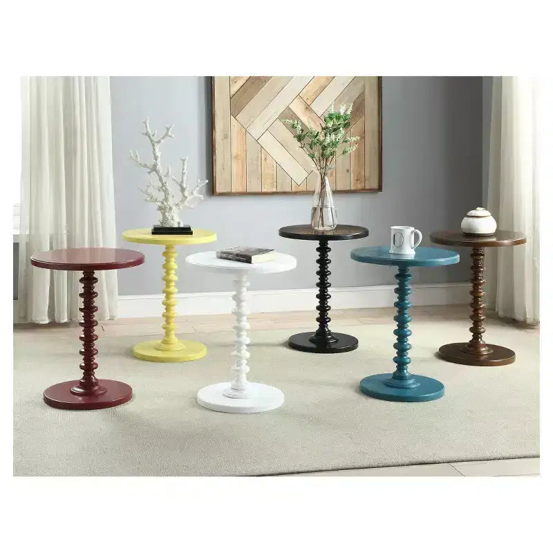 Table d'appoint à pied unique Acton