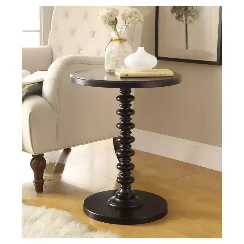 Table d'appoint à pied unique Acton