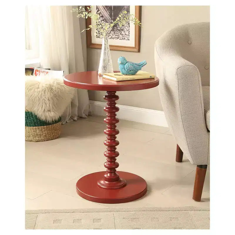 Table d'appoint à pied unique Acton